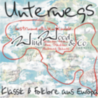 CD-Cover Unterwegs, Klassik und Folklore aus Europa